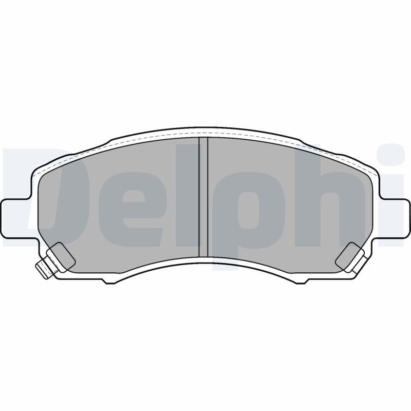 DELPHI LP1545 Brake Pad Set, disc brake