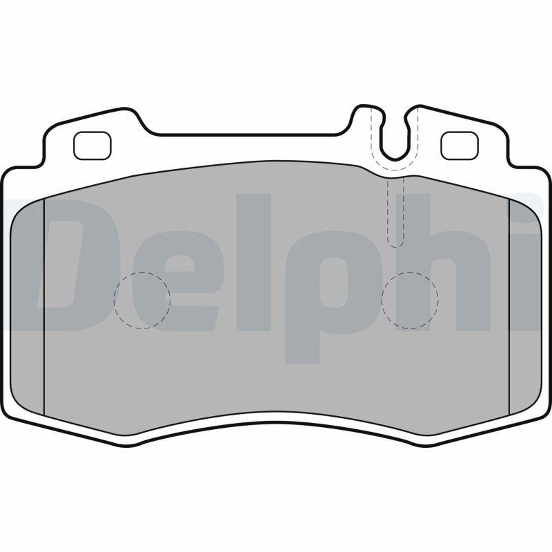 DELPHI LP1688 Brake Pad Set, disc brake