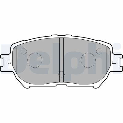 Brake Pad Set, disc brake DELPHI LP1738