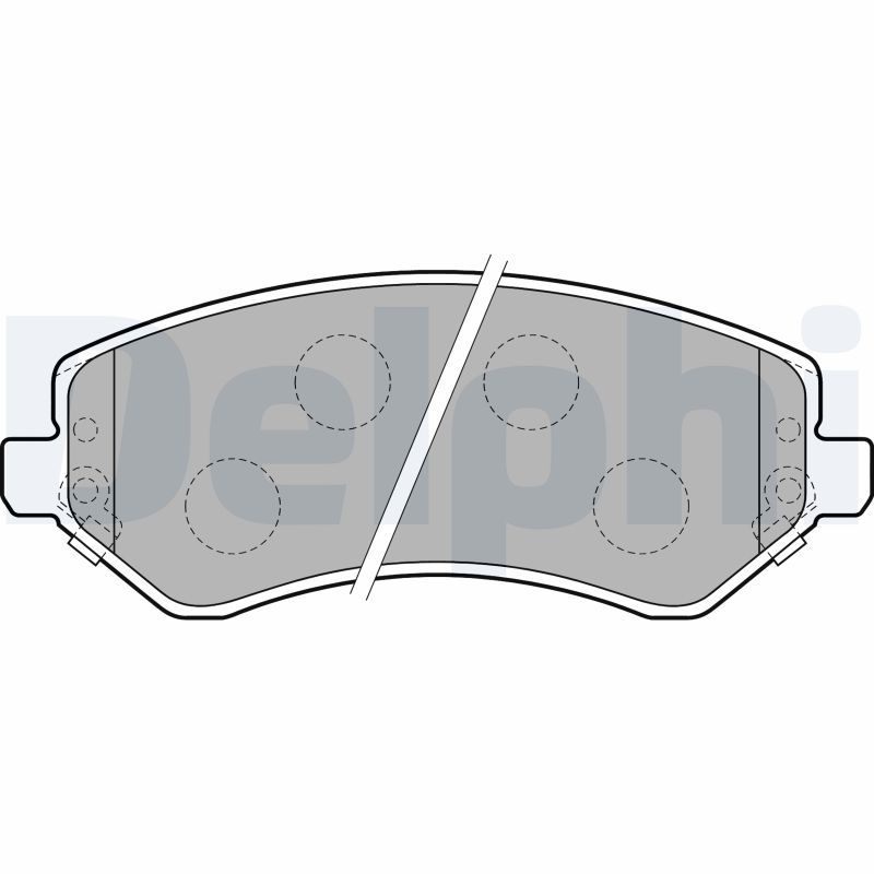 DELPHI LP1773 Brake Pad Set, disc brake
