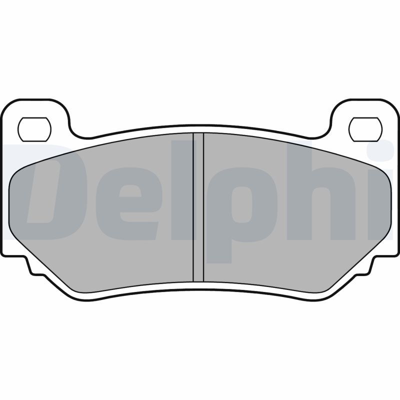 DELPHI LP1774 Brake Pad Set, disc brake