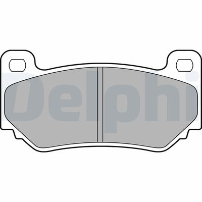 Brake Pad Set, disc brake DELPHI LP1774