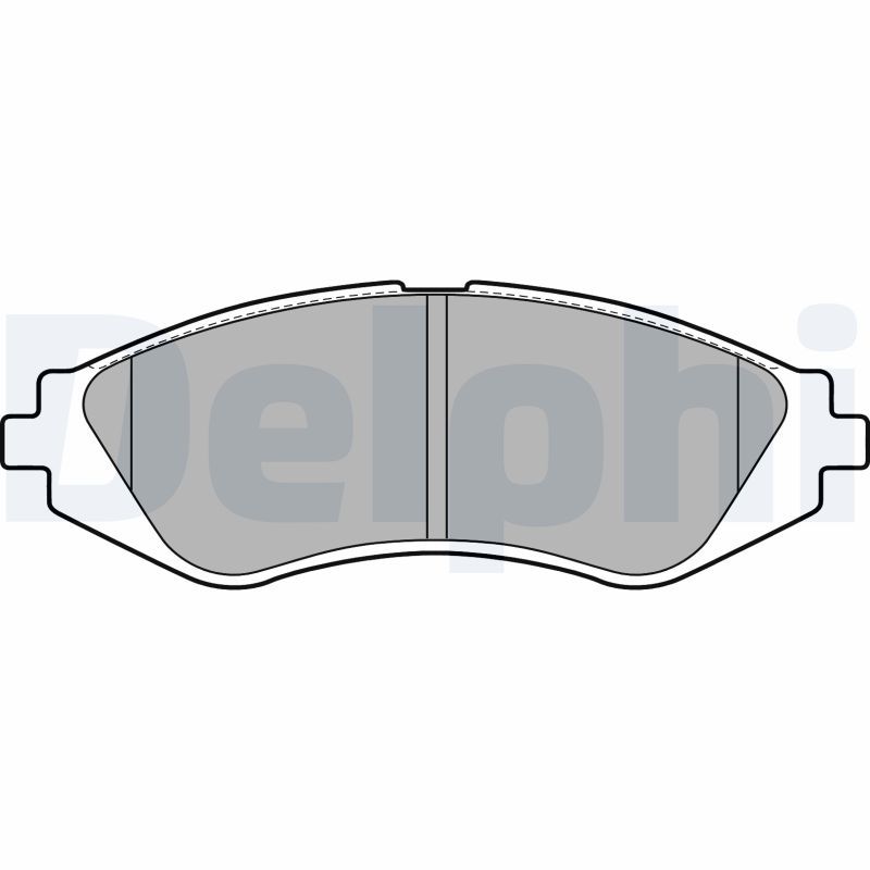 DELPHI LP1779 Brake Pad Set, disc brake