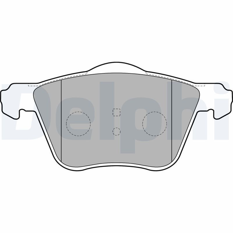 DELPHI LP1787 Brake Pad Set, disc brake