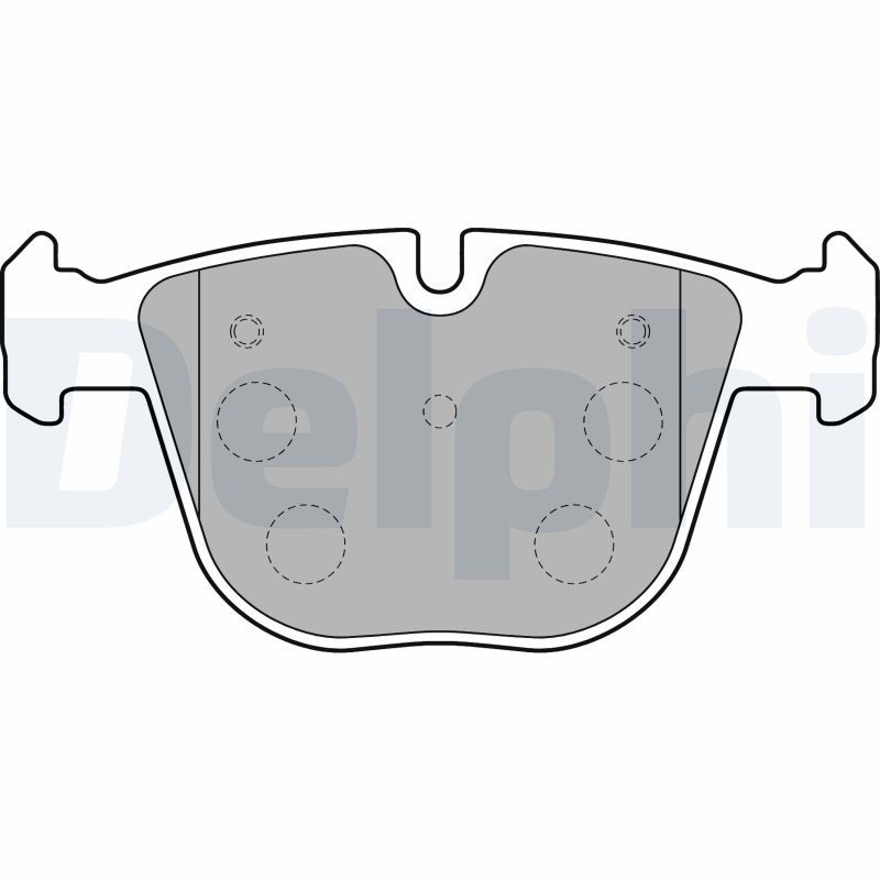 DELPHI LP1793 Brake Pad Set, disc brake