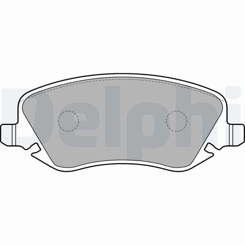 DELPHI LP1795 Brake Pad Set, disc brake