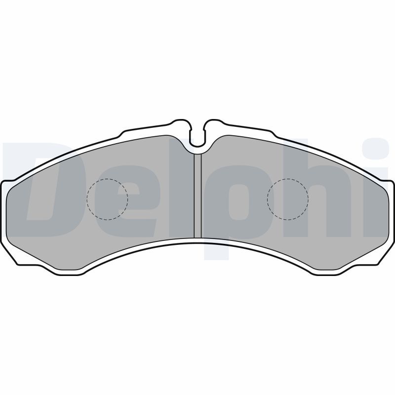 DELPHI LP1802 Brake Pad Set, disc brake