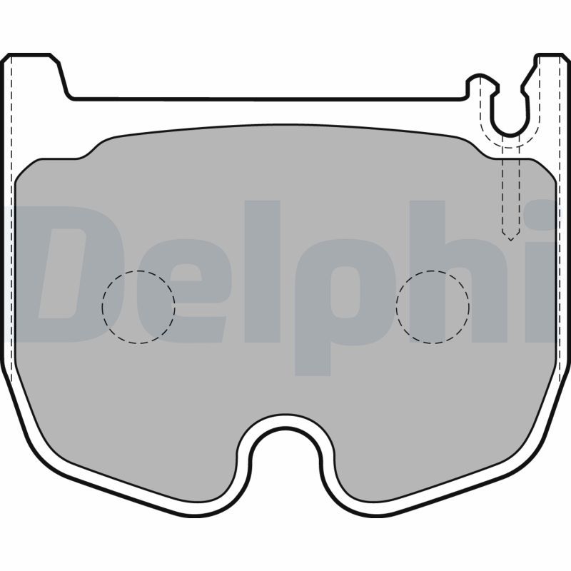 DELPHI LP1841 Brake Pad Set, disc brake