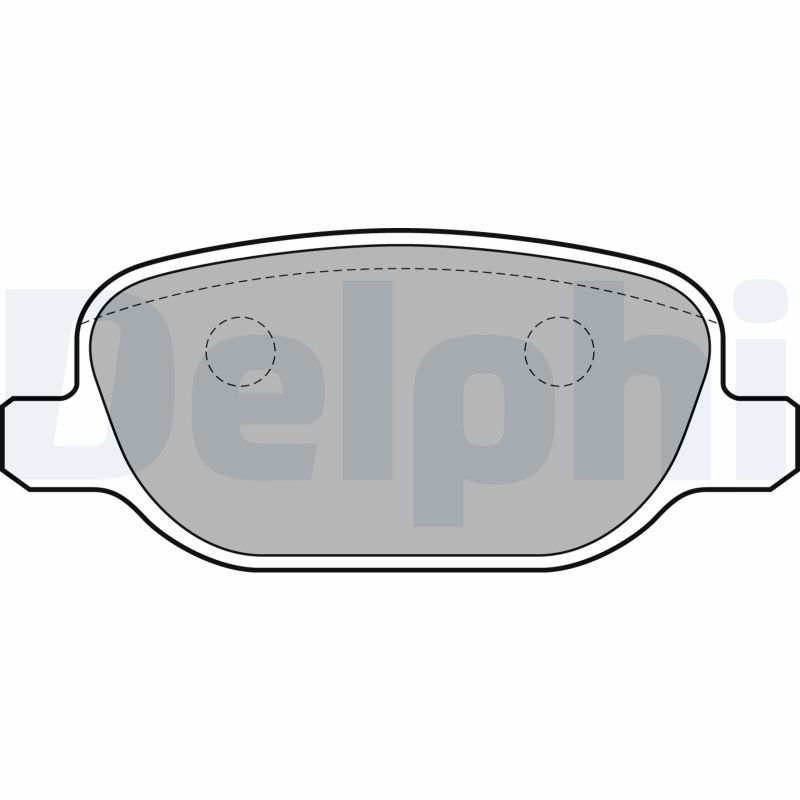DELPHI LP1845 Brake Pad Set, disc brake