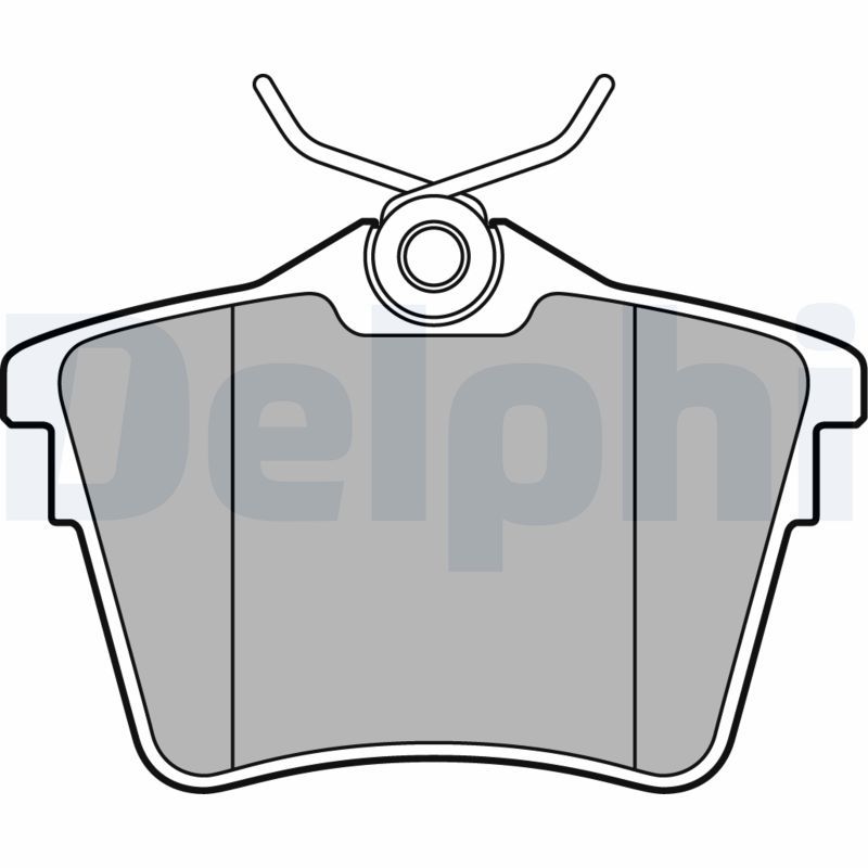 DELPHI LP1892 Brake Pad Set, disc brake