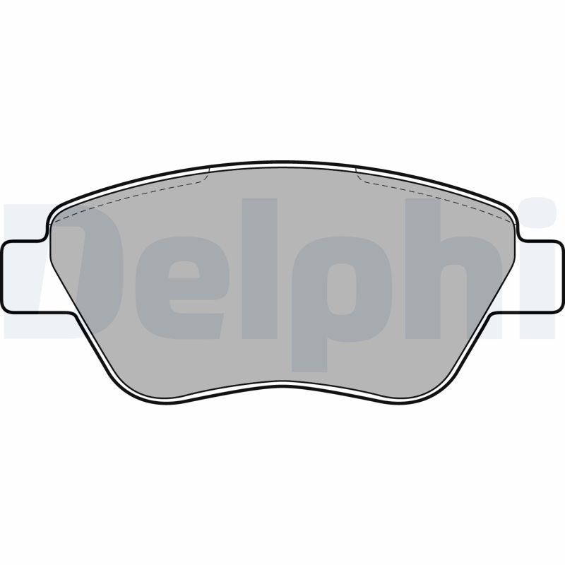 DELPHI LP1899 Brake Pad Set, disc brake