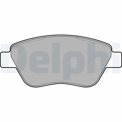 Brake Pad Set, disc brake DELPHI LP1899