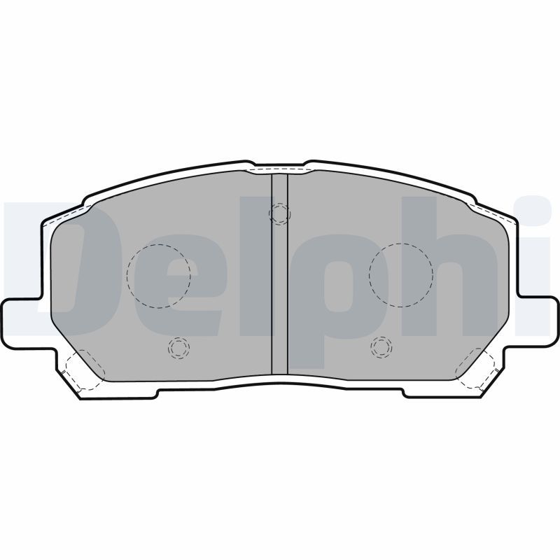 DELPHI LP1908 Brake Pad Set, disc brake