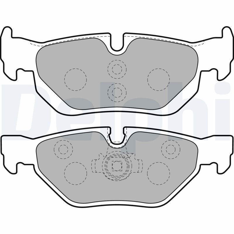 DELPHI LP1915 Brake Pad Set, disc brake