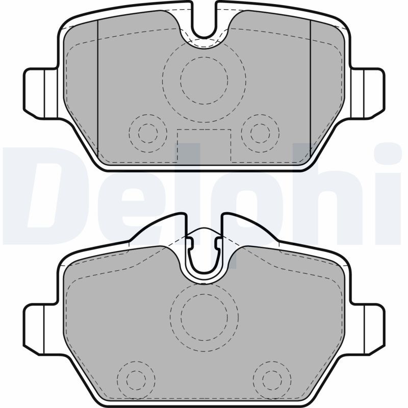 DELPHI LP1924 Brake Pad Set, disc brake