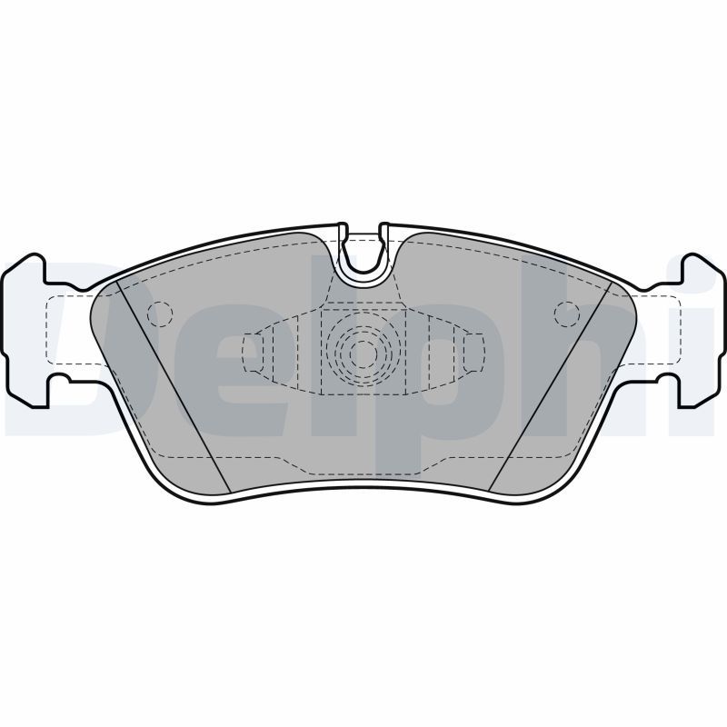 DELPHI LP1925 Brake Pad Set, disc brake