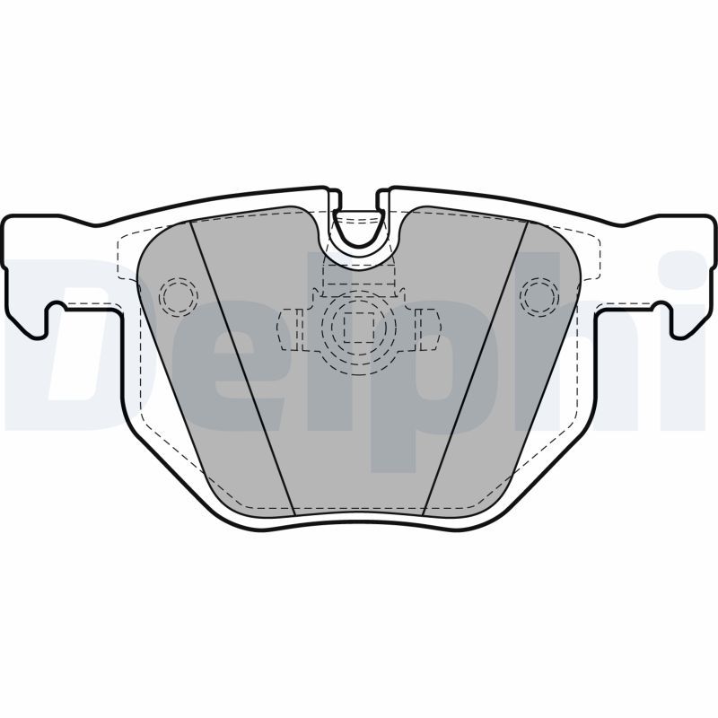 DELPHI LP1927 Brake Pad Set, disc brake