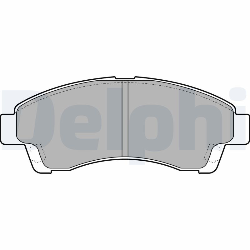 DELPHI LP1937 Brake Pad Set, disc brake
