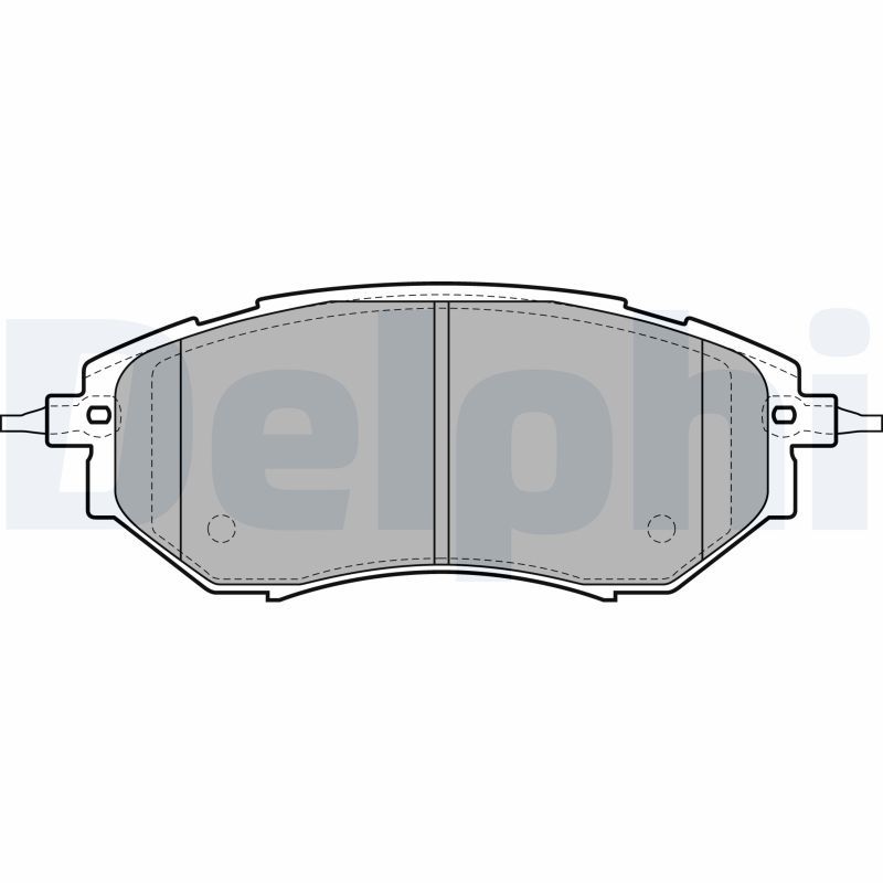 DELPHI LP1941 Brake Pad Set, disc brake