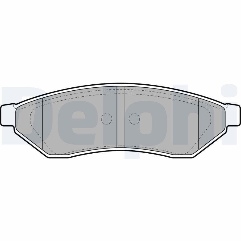 DELPHI LP1946 Brake Pad Set, disc brake