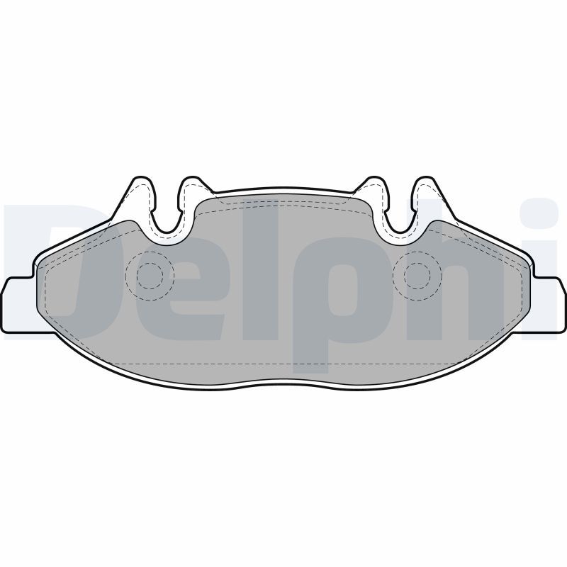 DELPHI LP1947 Brake Pad Set, disc brake