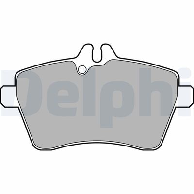 Brake Pad Set, disc brake DELPHI LP1948