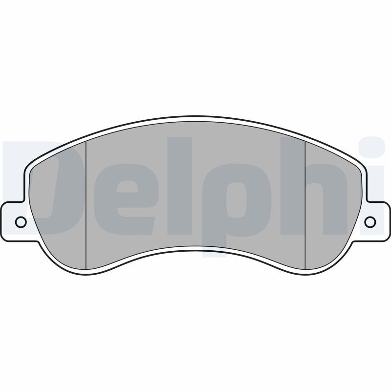 DELPHI LP1954 Brake Pad Set, disc brake