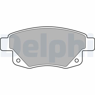 Brake Pad Set, disc brake DELPHI LP1955