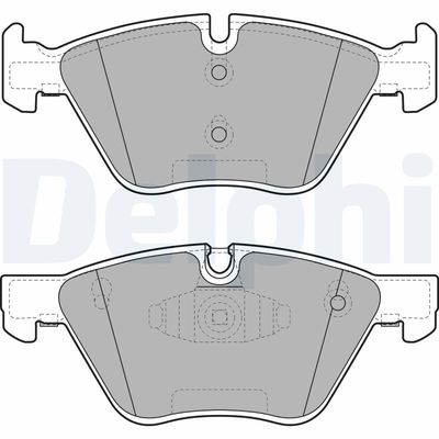 Brake Pad Set, disc brake DELPHI LP1960