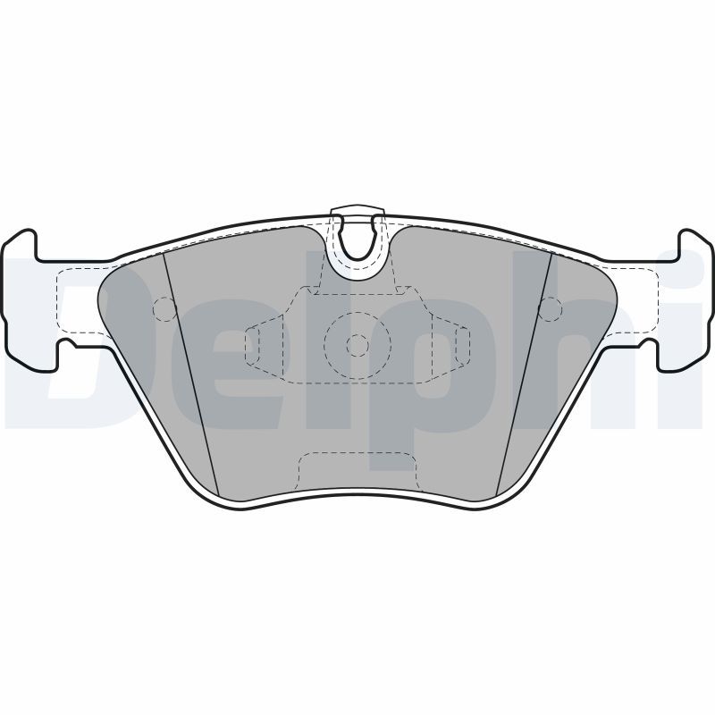 DELPHI LP1962 Brake Pad Set, disc brake