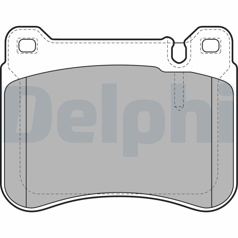 DELPHI LP1979 Brake Pad Set, disc brake