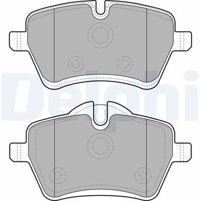 Brake Pad Set, disc brake DELPHI LP1985