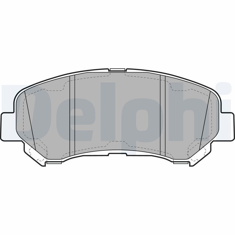 DELPHI LP2031 Brake Pad Set, disc brake
