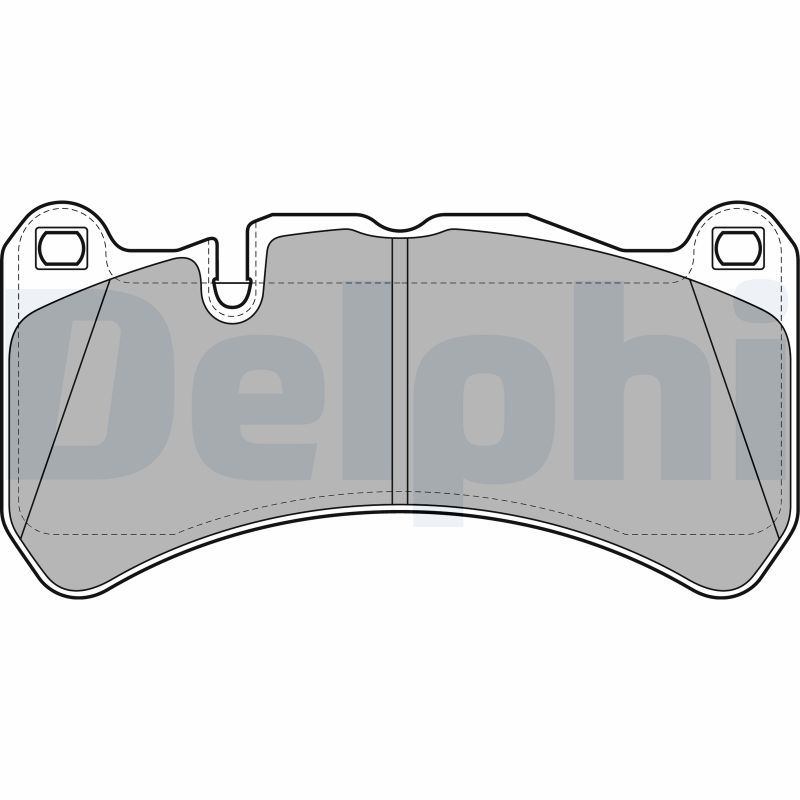 DELPHI LP2053 Brake Pad Set, disc brake