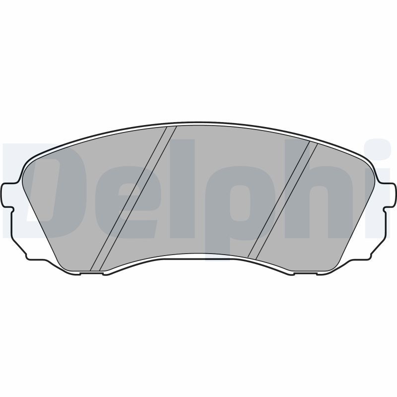 DELPHI LP2094 Brake Pad Set, disc brake