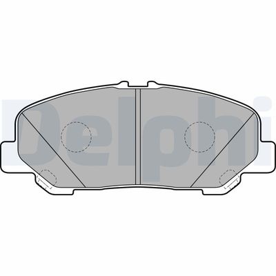 Brake Pad Set, disc brake DELPHI LP2119
