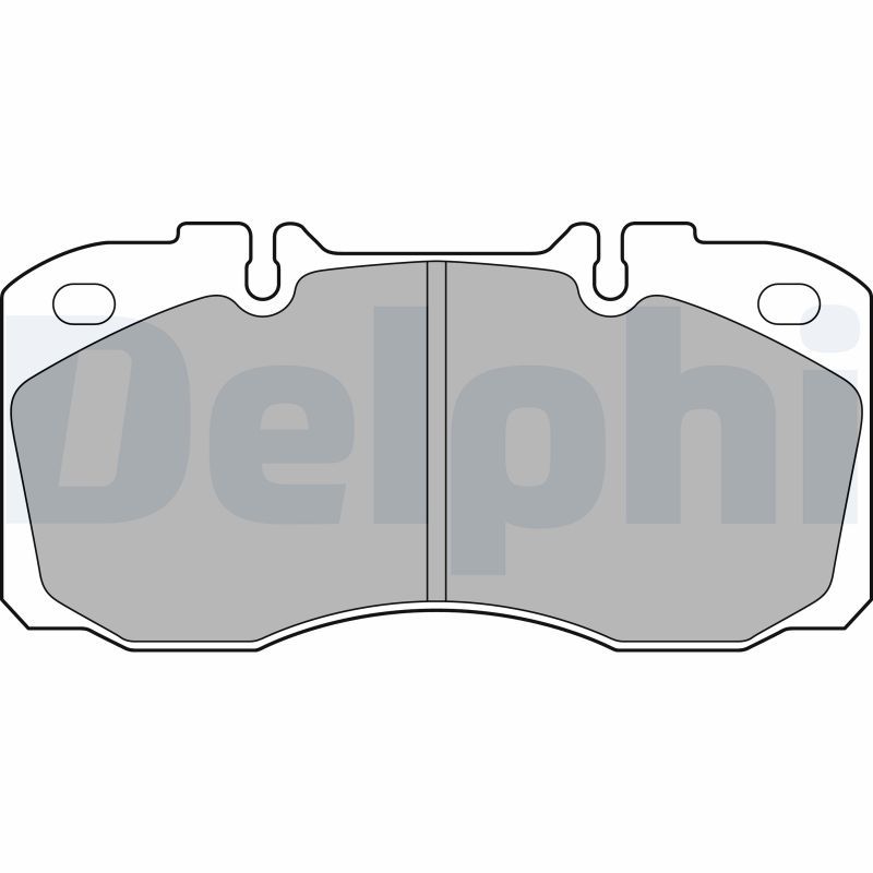 DELPHI LP2138 Brake Pad Set, disc brake