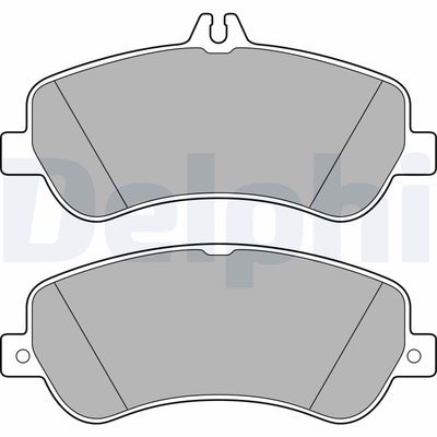 Brake Pad Set, disc brake DELPHI LP2146