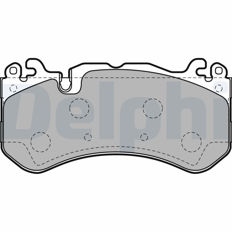 DELPHI LP2149 Brake Pad Set, disc brake