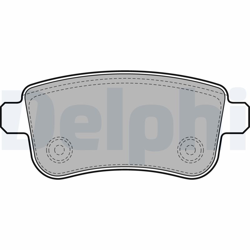 DELPHI LP2153 Brake Pad Set, disc brake