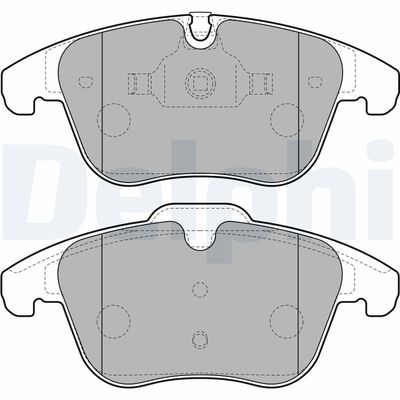Brake Pad Set, disc brake DELPHI LP2165
