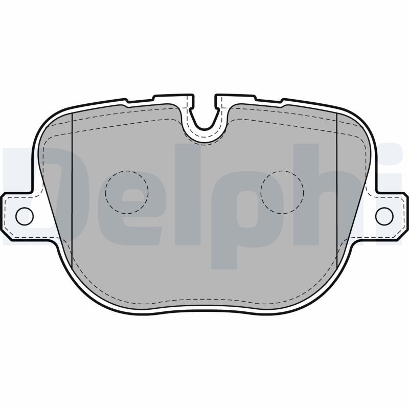 DELPHI LP2175 Brake Pad Set, disc brake