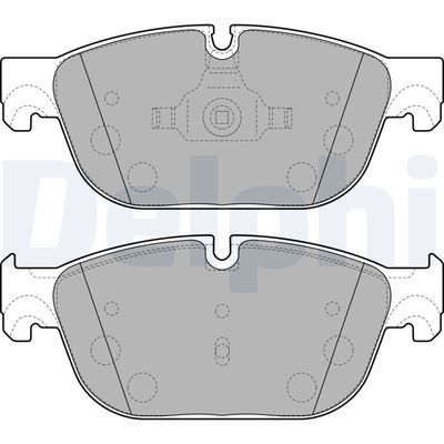 Brake Pad Set, disc brake DELPHI LP2198