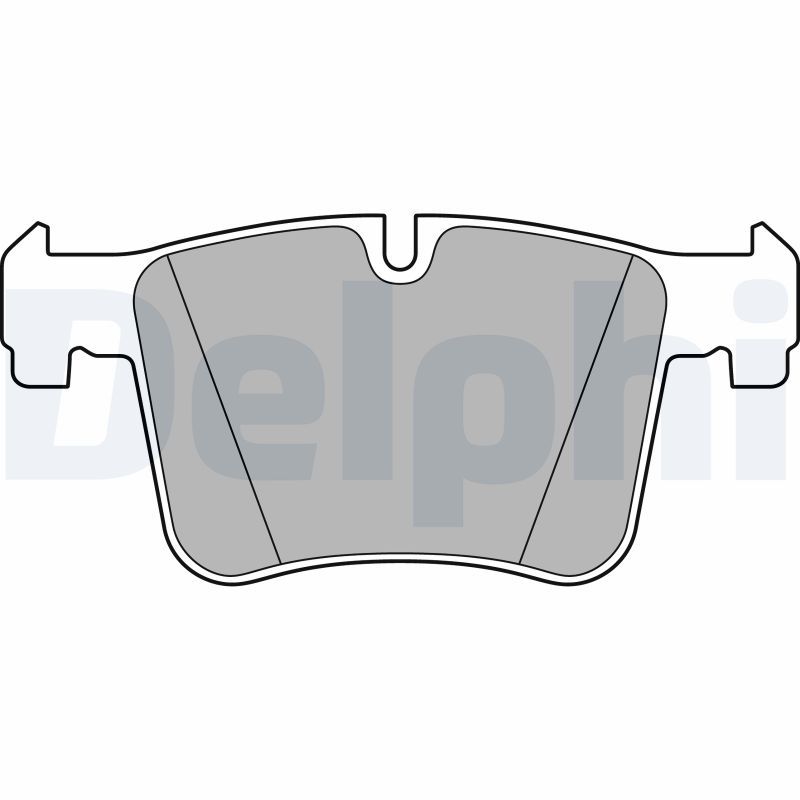DELPHI LP2234 Brake Pad Set, disc brake