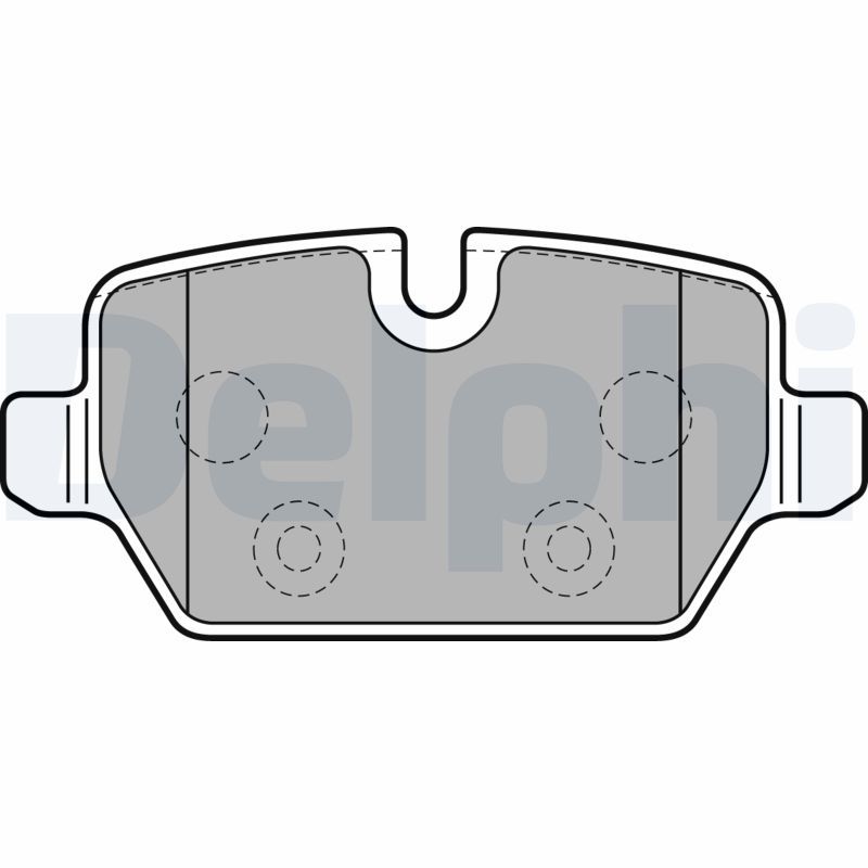 DELPHI LP2247 Brake Pad Set, disc brake
