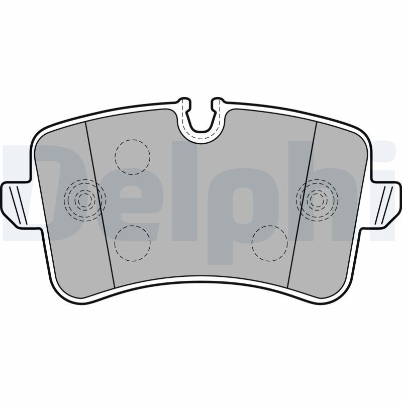DELPHI LP2249 Brake Pad Set, disc brake