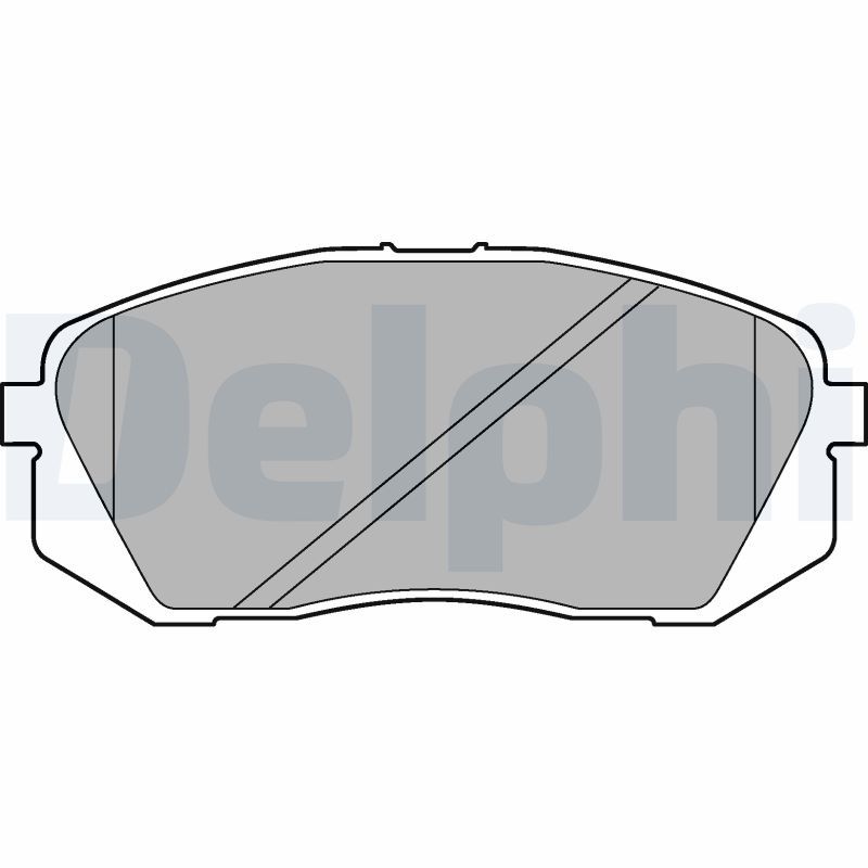 DELPHI LP2294 Brake Pad Set, disc brake