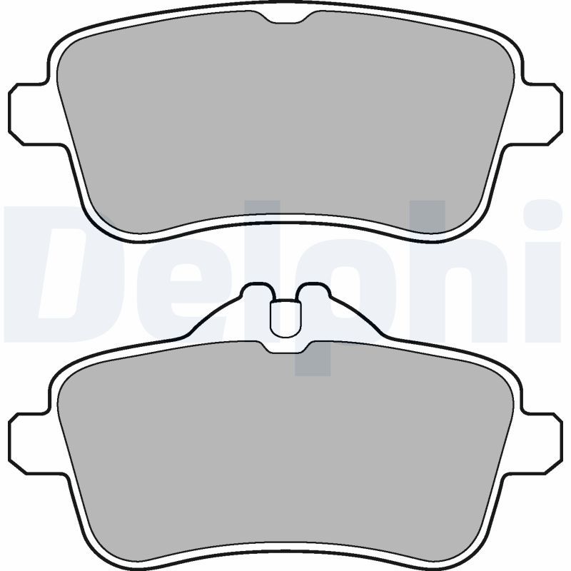 DELPHI LP2443 Brake Pad Set, disc brake