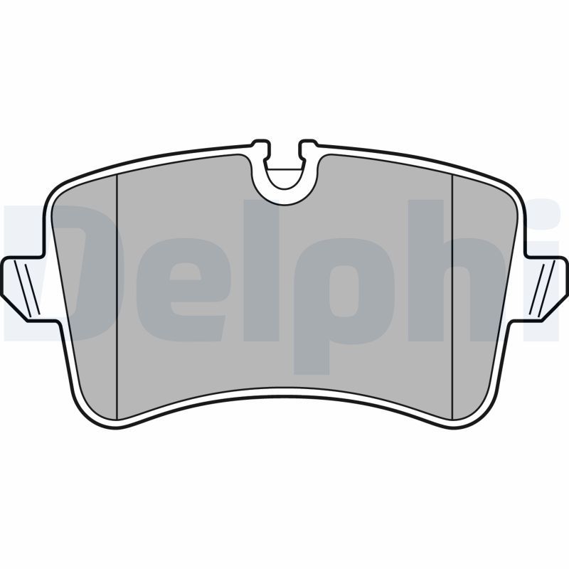 DELPHI LP2446 Brake Pad Set, disc brake