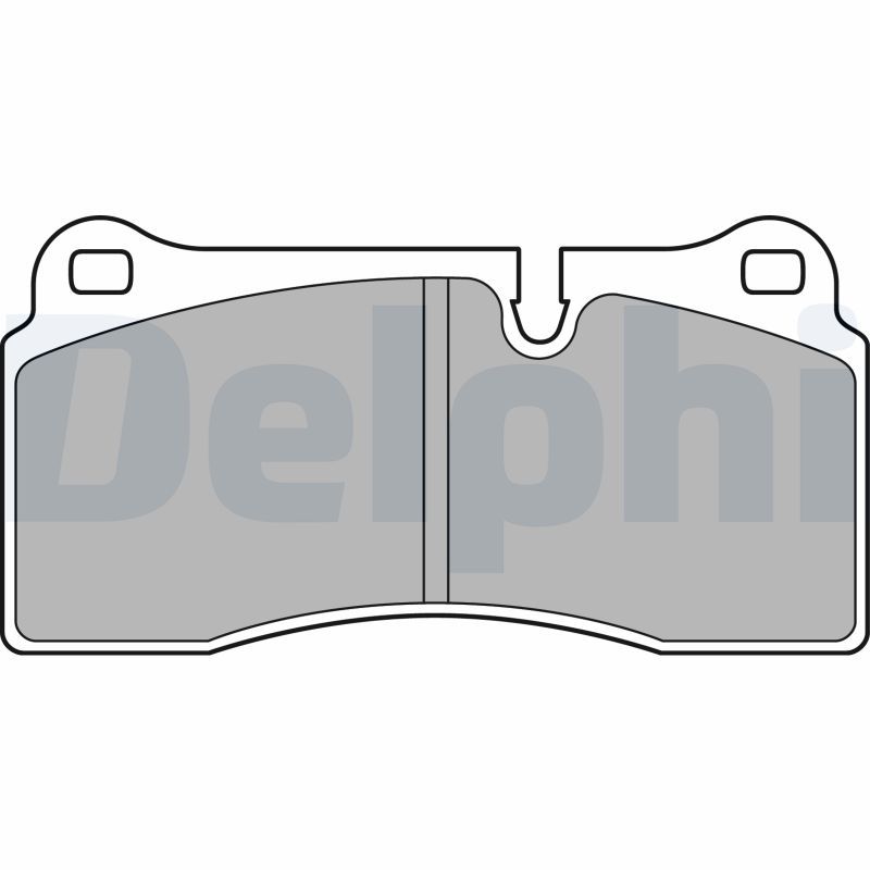 DELPHI LP2448 Brake Pad Set, disc brake